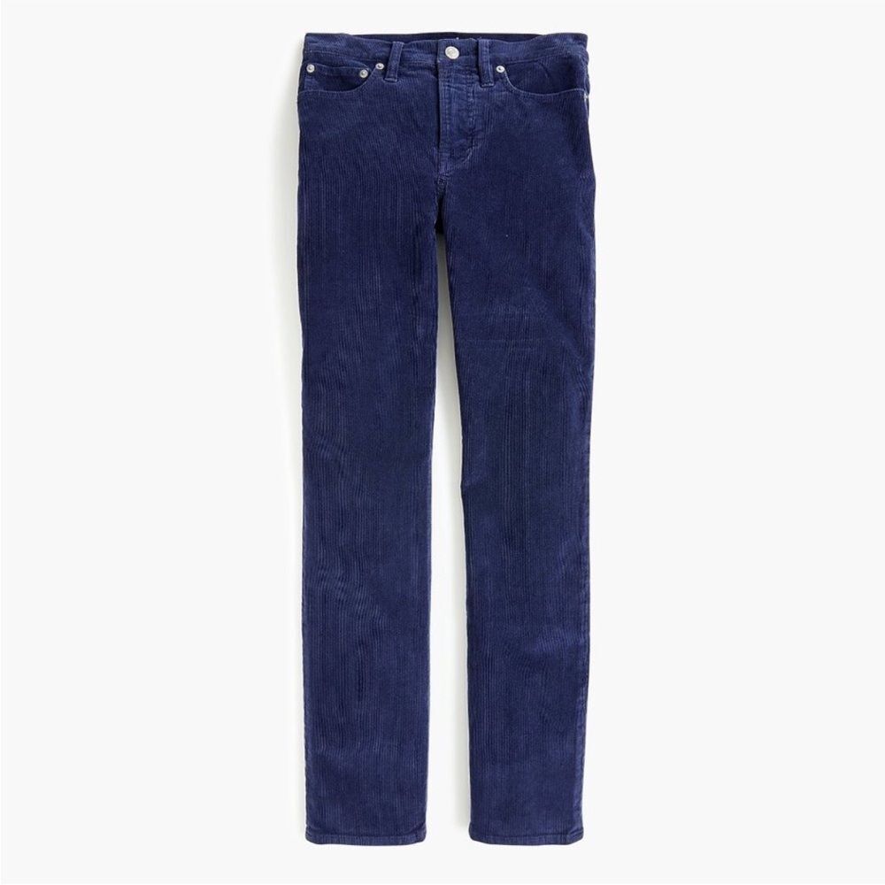 J.Crew Vintage Straight Corduroy Navy Pants 33